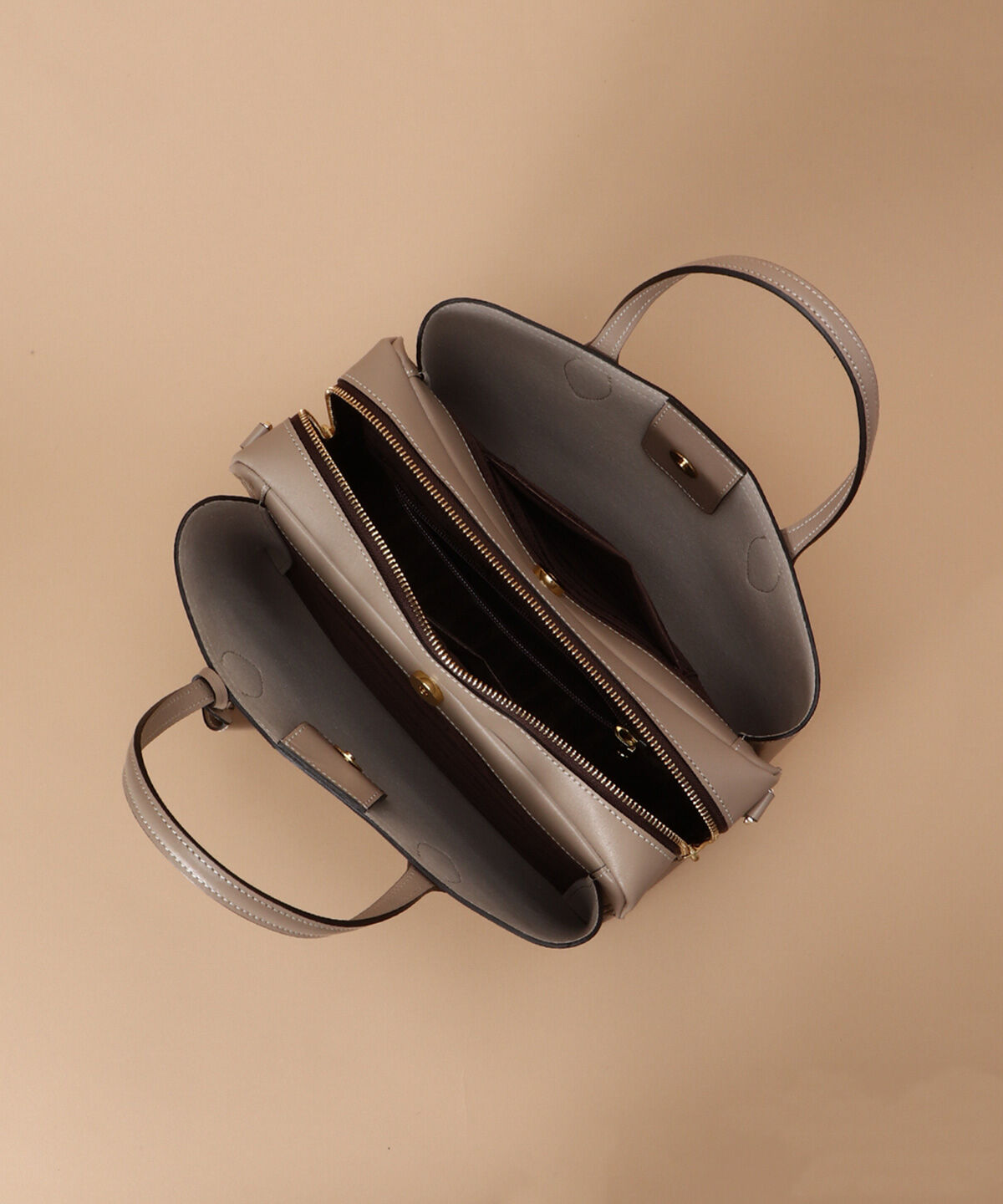 Samantha Thavasa「ウォータプルーフレザー ボックスハンドバッグ 大サイズ」|ハンドバッグ|