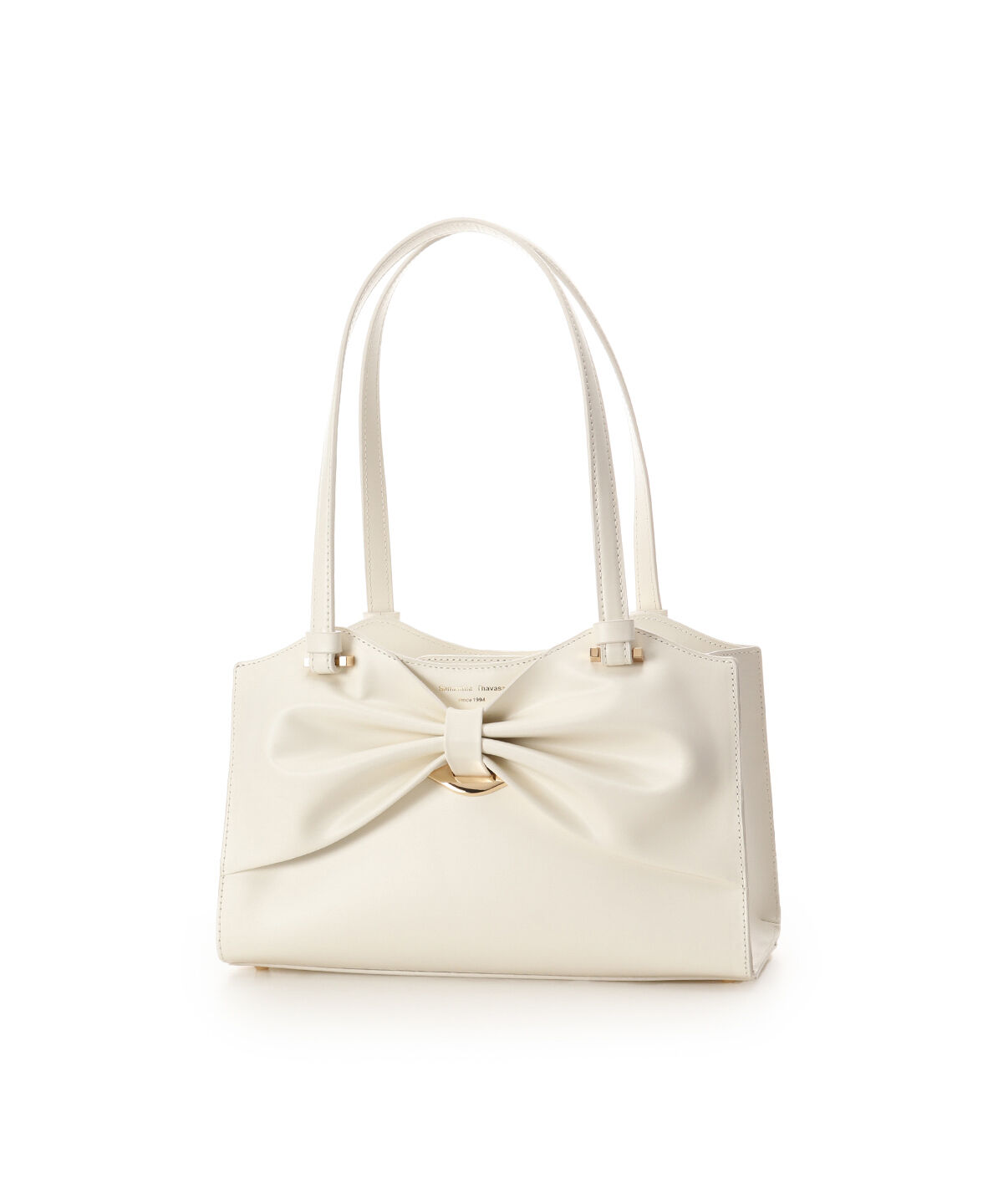Samantha Thavasa「ドレープリボンレザートートバッグ」|トートバッグ|