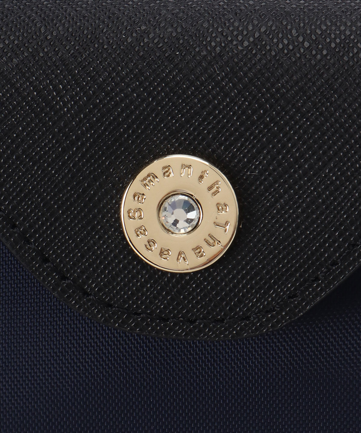 Samantha Thavasa「ナイロン&times;スプリットレザー カジュアルハンドバッグ」|ハンドバッグ|