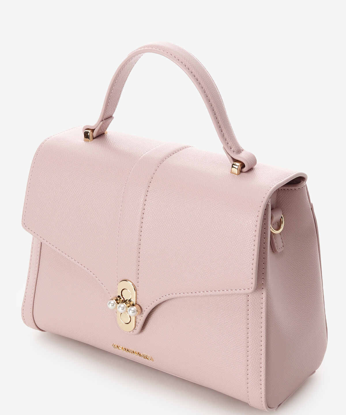 Samantha Vega「3連パールハンドバッグ」|ハンドバッグ|