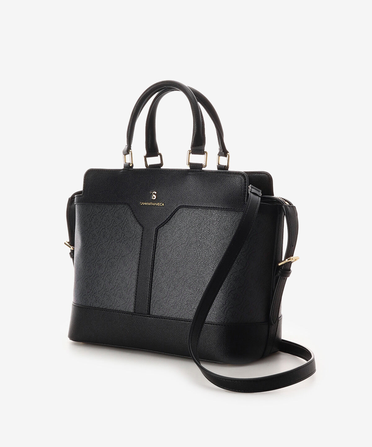 Samantha Vega「クロスプリントハンドバッグ（小）」|ハンドバッグ|
