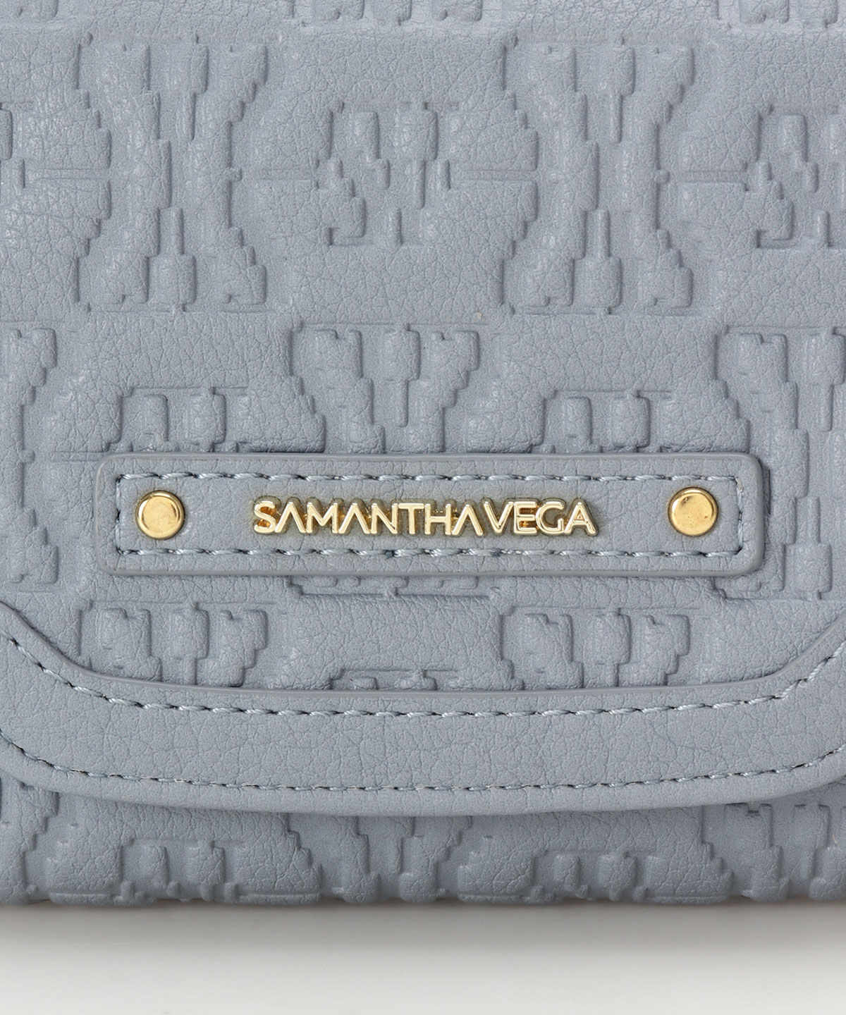 Samantha Vega「エンボスクロス折財布」|財布|