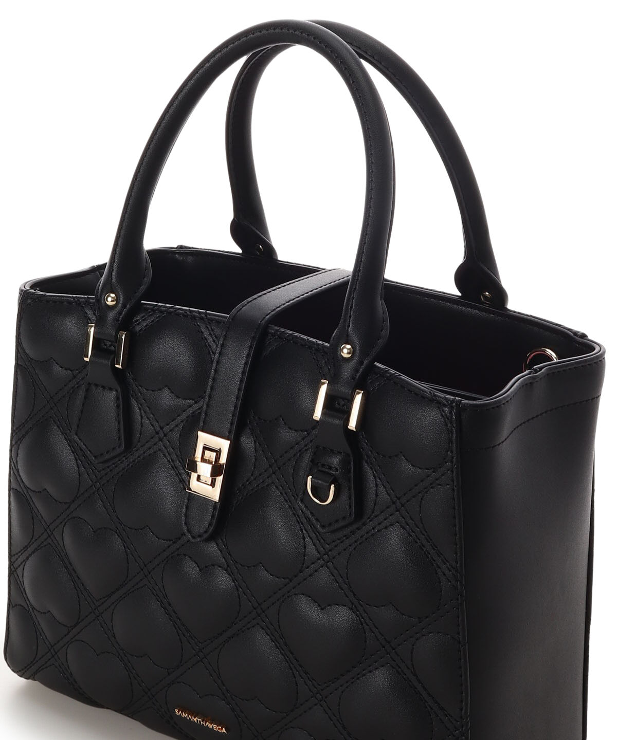 Samantha Vega「ハートキルトハンドバッグ」|ハンドバッグ|