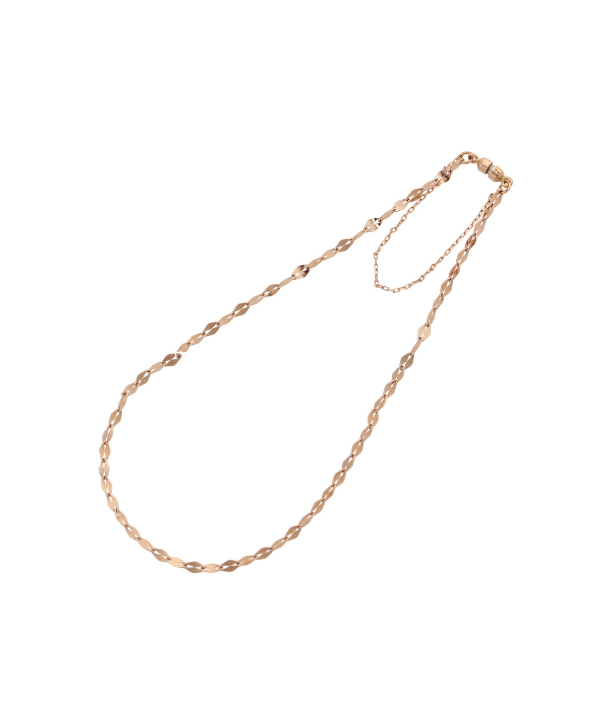 Samantha Tiara「K10ペタルチェーン マグネット ブレスレット」|ブレスレット・バングル|K10 PG