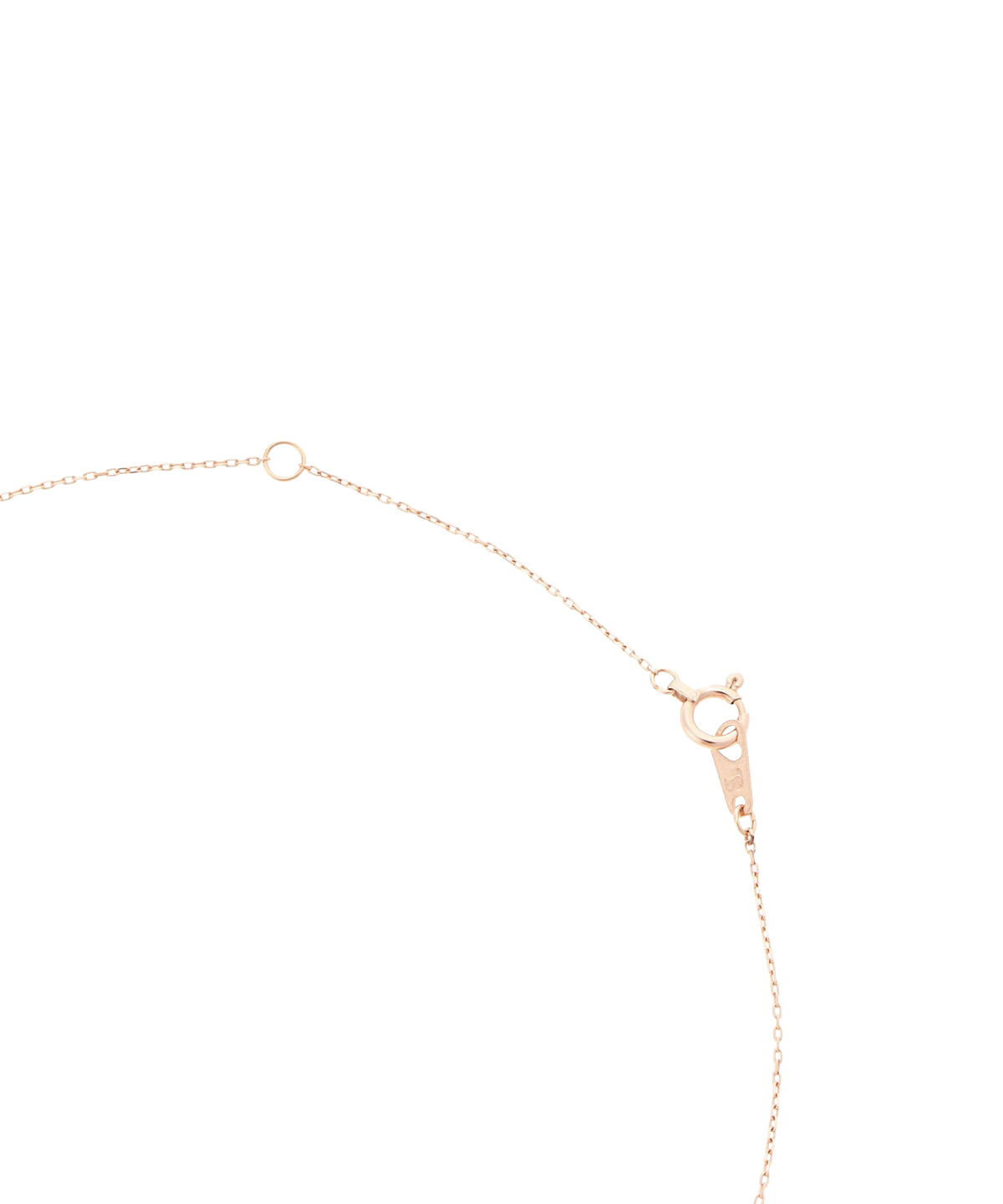 newme by Samantha Thavasa「K10 PG ピンクサファイア フラワーネックレス ≪9月 誕生石≫」|ネックレス|