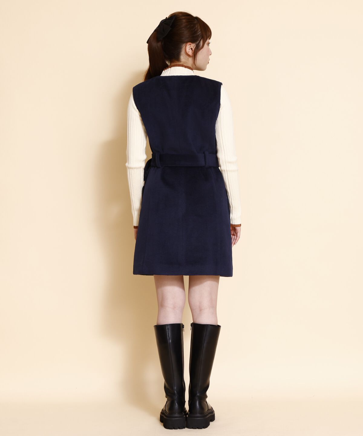 REDYAZEL「ファーカラースリットスリーブコート」|その他|