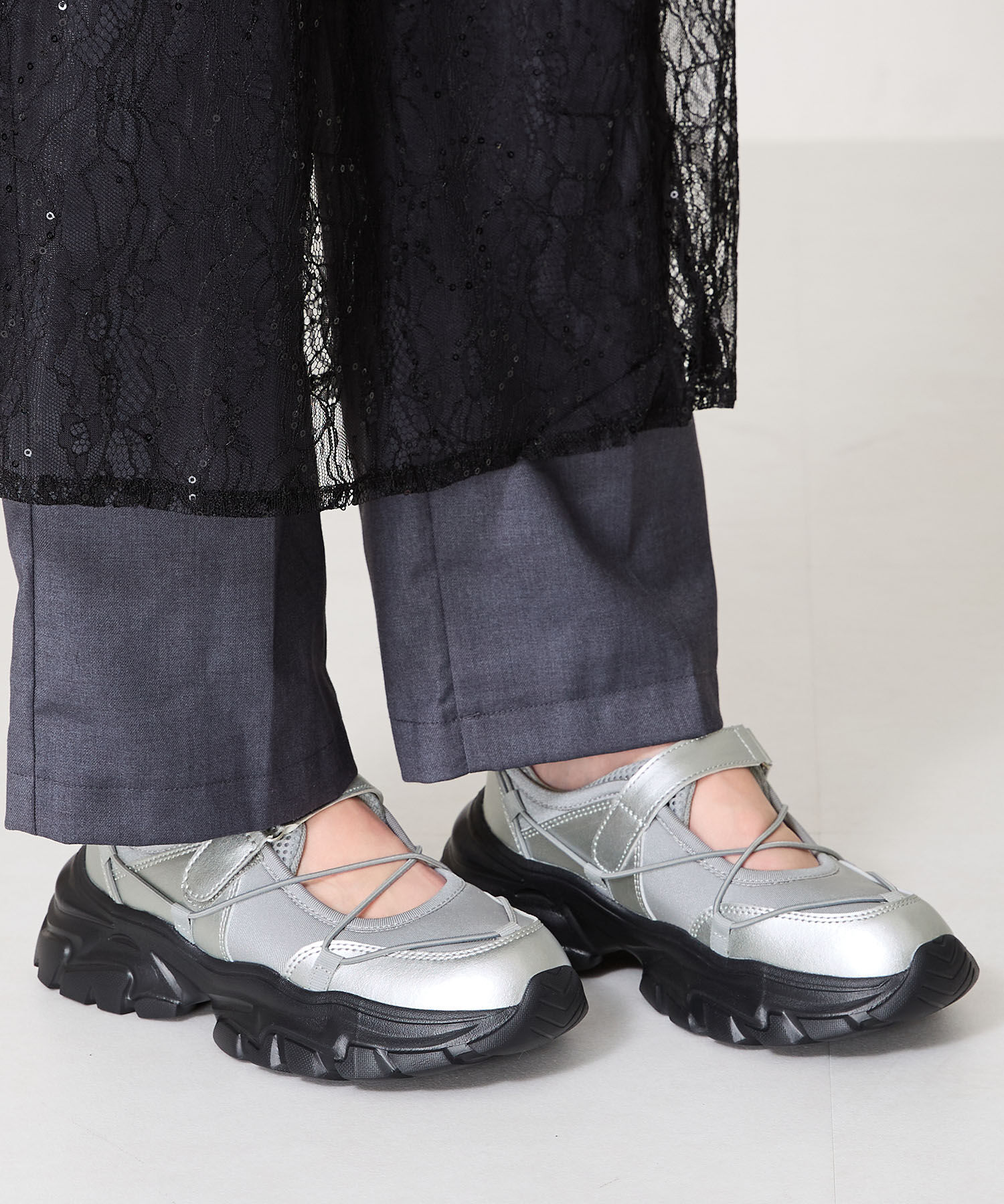 ORiental TRaffic「●人気アイテム●チューブストラップデザインベルト スニーカー /OT3751」|スニーカー|