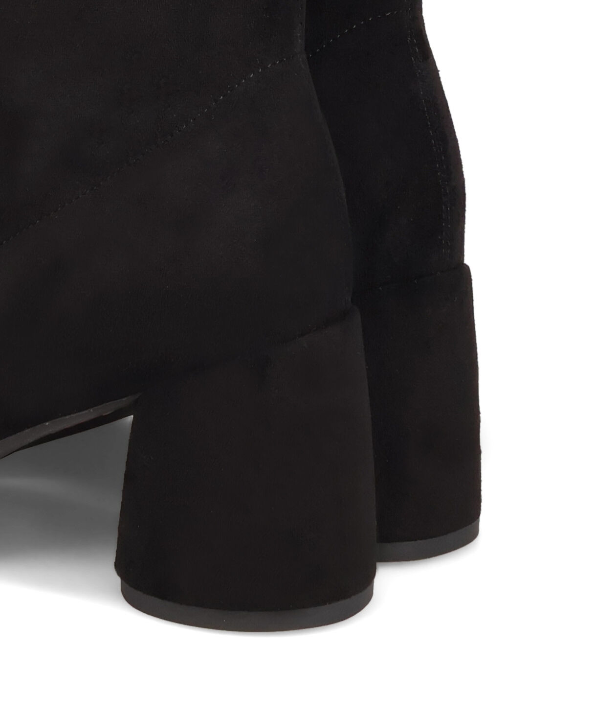 ORiental TRaffic「●2025秋冬新作●ピタッとフィット スエード ヒール ロングブーツ /55502 ストレッチ」|ロングブーツ|