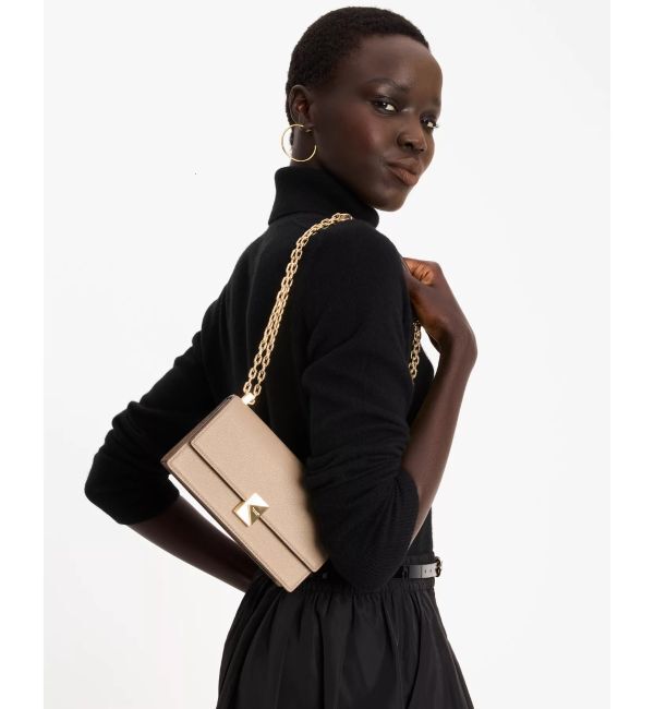 kate spade new york「デコ ミニ フラップ チェーン クロスボディ」|ショルダー・メッセンジャー|