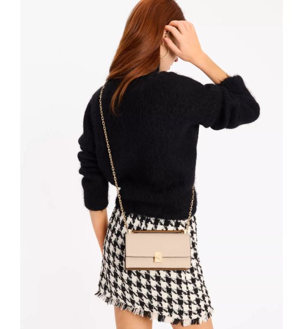 kate spade new york「デコ カラーブロック ミニ フラップ チェーン クロスボディ」|ショルダー・メッセンジャー|