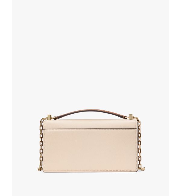 kate spade new york「デコ カラーブロック ミニ フラップ チェーン クロスボディ」|ショルダー・メッセンジャー|