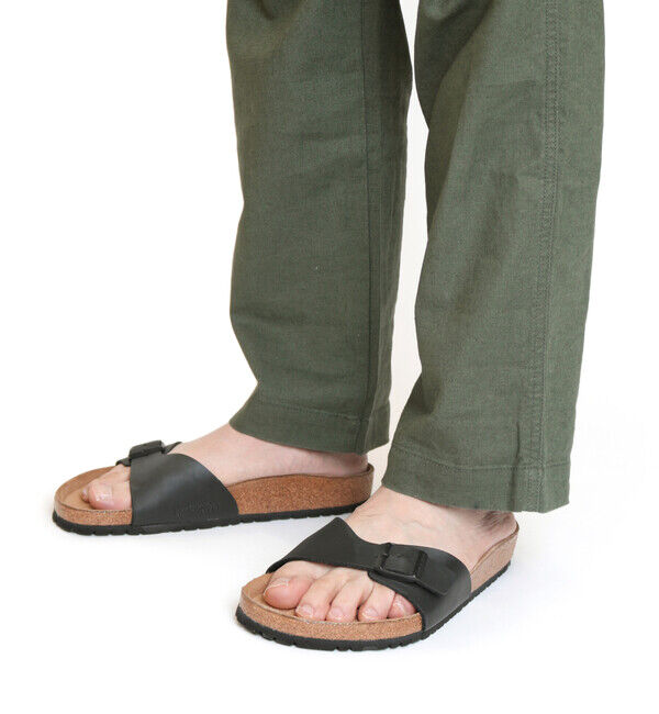 BIRKENSTOCK「【ビルケンシュトック】マドリッド/ブラック ビルコフロー/サンダル メンズ/MADRID」|サンダル|ブラック