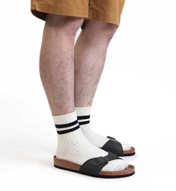 BIRKENSTOCK「【ビルケンシュトック】マドリッド/ブラック ビルコフロー/サンダル メンズ/MADRID」|サンダル|