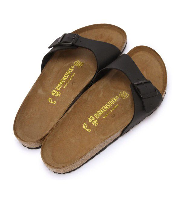 BIRKENSTOCK「【ビルケンシュトック】マドリッド/ブラック ビルコフロー/サンダル メンズ/MADRID」|サンダル|