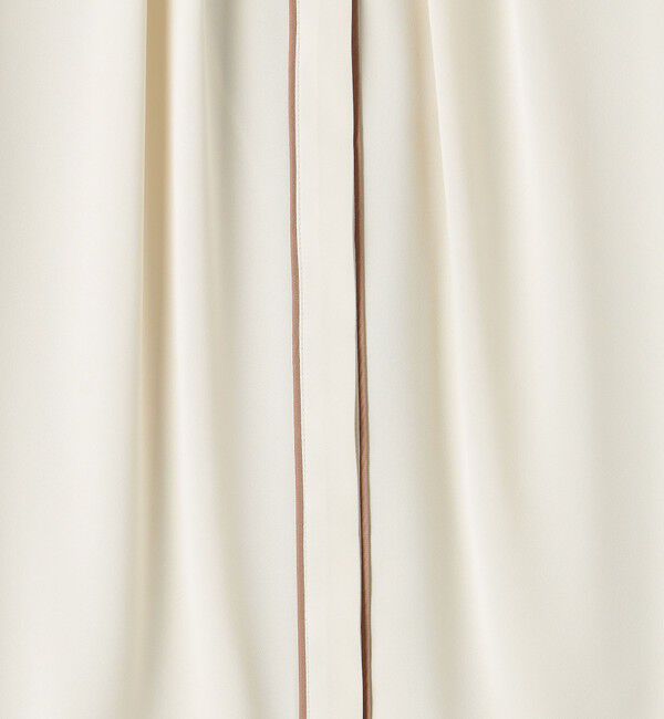 UNITED ARROWS「バイカラー パイピング ブラウス」|シャツ・ブラウス|