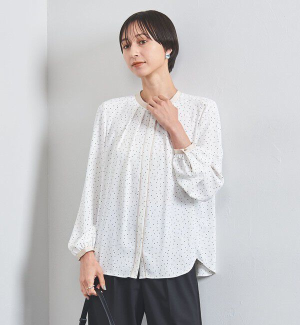 UNITED ARROWS「バイカラー パイピング ブラウス」|シャツ・ブラウス|その他9