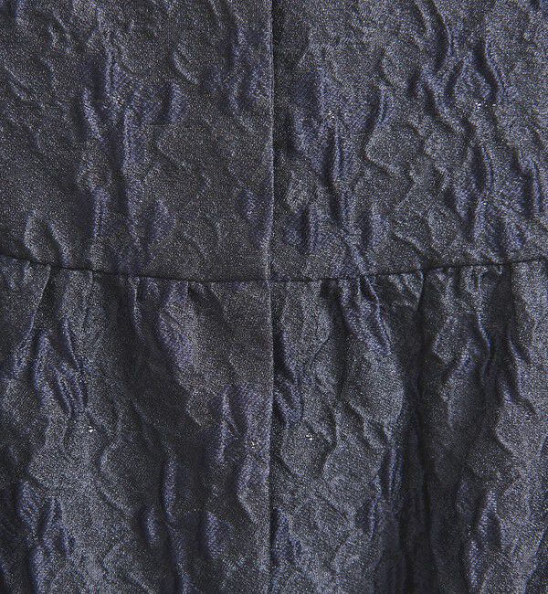 UNITED ARROWS「ツートーン ジャガード ブルゾン ジャケット」|ノーカラージャケット|