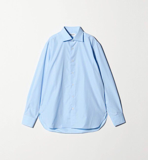 UNITED ARROWS「＜SOVEREIGN＞ALUMO ブロードクロス ハンドライン ワイドカラー シャツ」|シャツ・ブラウス|