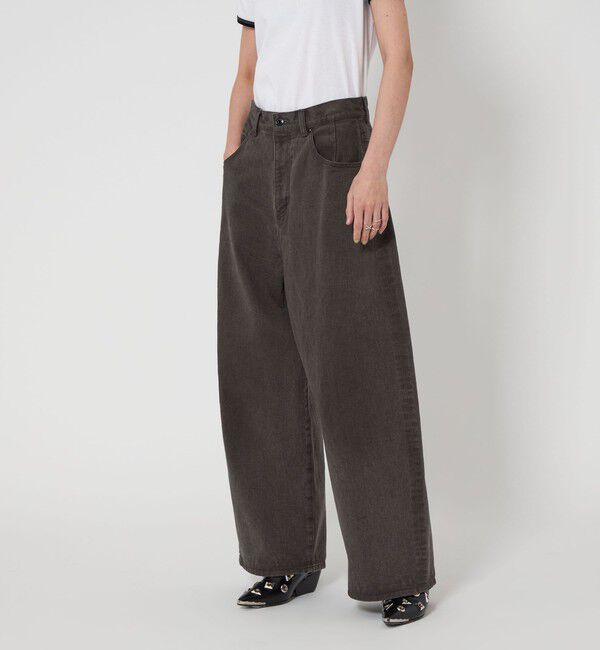 ASTRAET「＜ASTRAET＞BIG バルーン カラーデニムパンツ UNISEX」|デニム|