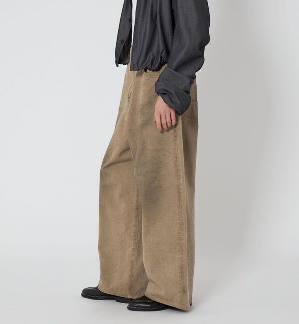 ASTRAET「＜ASTRAET＞BIG バルーン カラーデニムパンツ UNISEX」|デニム|