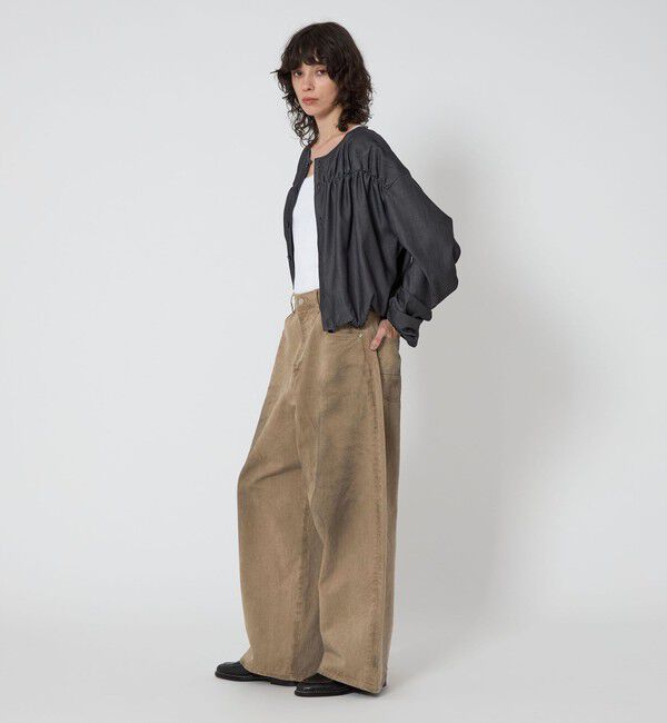 ASTRAET「＜ASTRAET＞BIG バルーン カラーデニムパンツ UNISEX」|デニム|