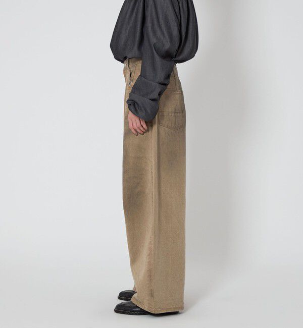 ASTRAET「＜ASTRAET＞BIG バルーン カラーデニムパンツ UNISEX」|デニム|