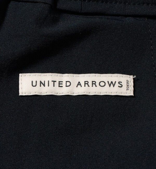 UNITED ARROWS「ウェザーコンフォート 2プリーツ バルーン テーパード イージーパンツ 撥水 ストレッチ」|スラックス|