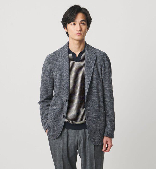 UNITED ARROWS「ファンシー シングル 2ボタン テーラードジャケット T-MODEL」|テーラードジャケット|