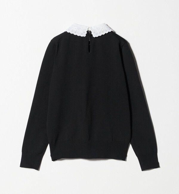 UNITED ARROWS「レディー フラワービジュー ニット‐ ウォッシャブル‐」|ニット・セーター|