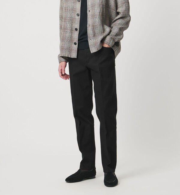 UNITED ARROWS「ドリル 5ポケット  ベーシック テーパード ノープリーツ パンツ」|チノ|