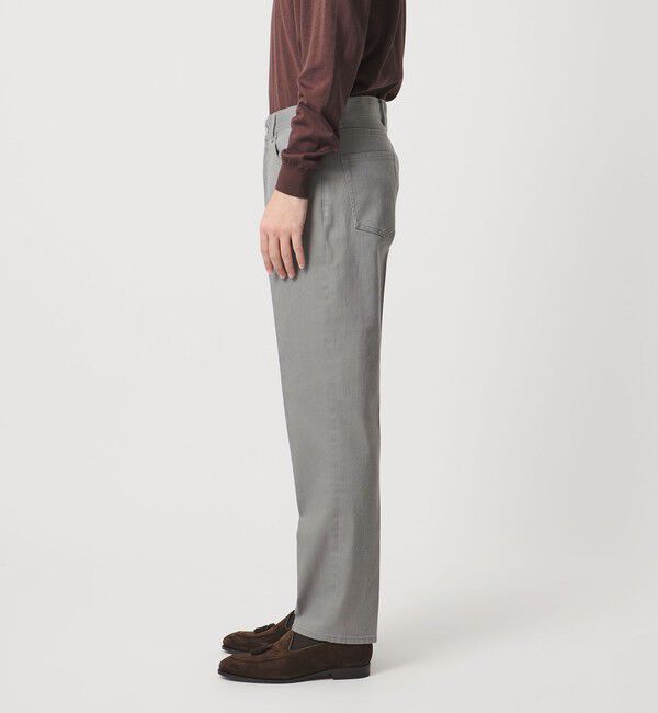 UNITED ARROWS「ドリル 5ポケット  ベーシック テーパード ノープリーツ パンツ」|チノ|