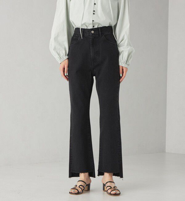 EMMEL REFINES「＜EMMEL REFINES＞EM カットオフ スキニー デニムパンツ」|デニム|