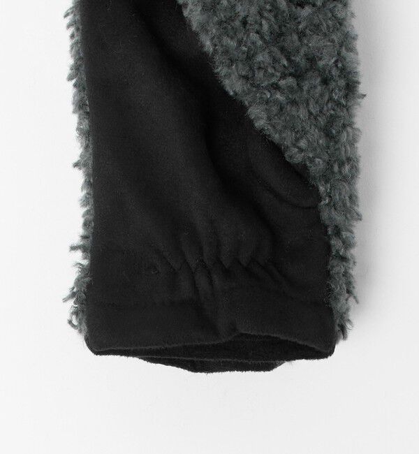 UNITED ARROWS green label relaxing「スリット ボア ミトン / 手袋」|手袋|