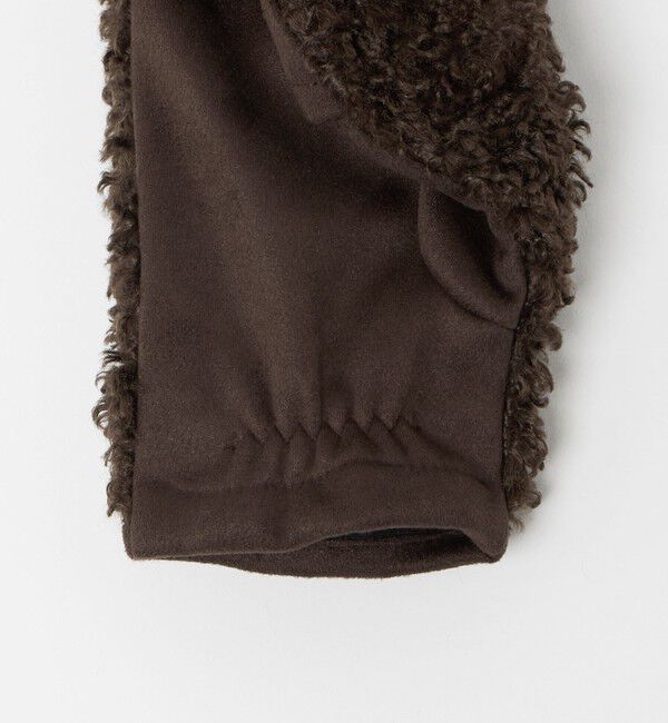 UNITED ARROWS green label relaxing「スリット ボア ミトン / 手袋」|手袋|