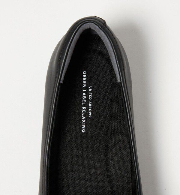 UNITED ARROWS green label relaxing「クッショニーシューズ メタルチップ モカ / フラットシューズ」|ローファー|