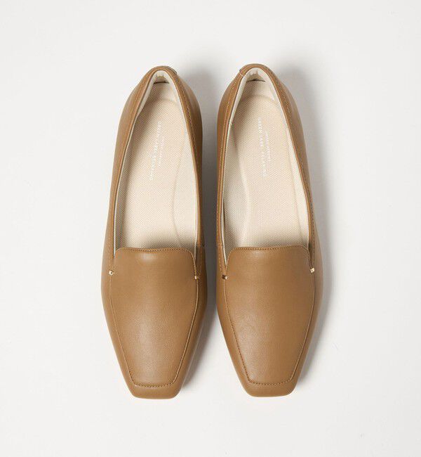 UNITED ARROWS green label relaxing「クッショニーシューズ メタルチップ モカ / フラットシューズ」|ローファー|