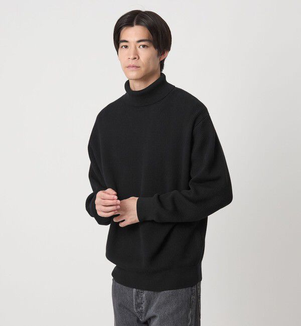 UNITED ARROWS green label relaxing「コットン アゼ タートル ネック ニット」|ニット・セーター|