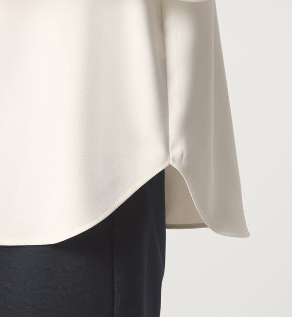 UNITED ARROWS green label relaxing「クルーネック ブラウス 2 マシンウォッシャブル UVカット」|シャツ・ブラウス|