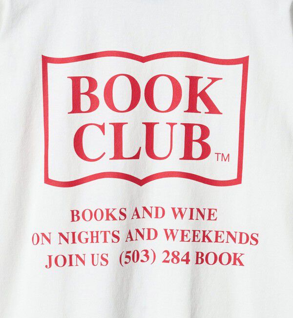 UNITED ARROWS green label relaxing「【別注】＜BOOK CLUB＞ロゴ ロングスリーブTシャツ / キッズ  140cm-150cm」|Tシャツ・カットソー|