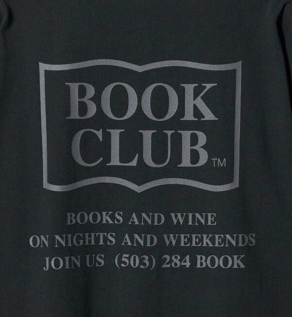 UNITED ARROWS green label relaxing「【別注】＜BOOK CLUB＞ロゴ ロングスリーブTシャツ / キッズ  140cm-150cm」|Tシャツ・カットソー|
