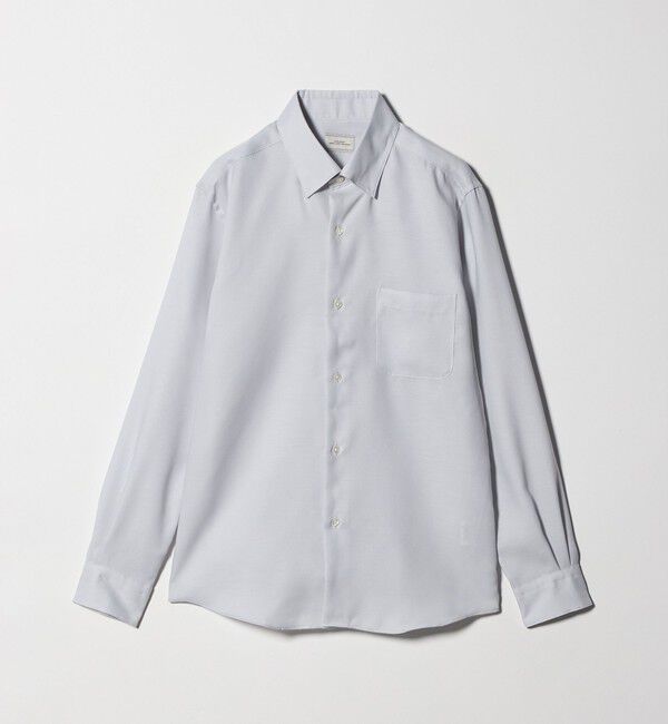 UNITED ARROWS green label relaxing「エブリット コットンオックス ソリッド スナップ ボタンダウン シャツ -イージーアイロン-」|シャツ・ブラウス|