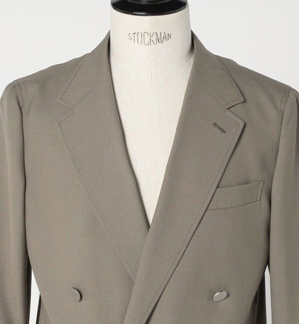 UNITED ARROWS green label relaxing「TW トロピカル ダブルブレスト 4B ブレザー ジャケット」|テーラードジャケット|