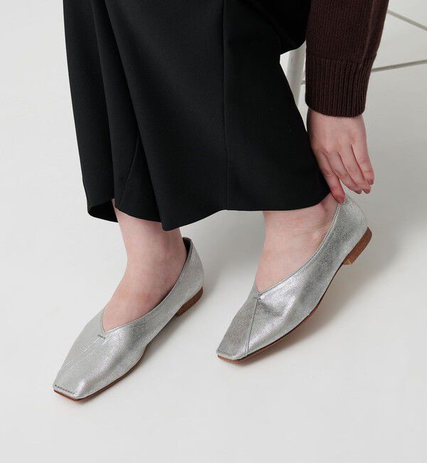 BEAUTY&YOUTH UNITED ARROWS「Vカットステッチ フラットシューズ」|バレエシューズ|その他2