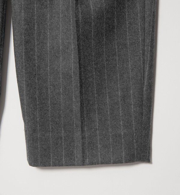 STEVEN ALAN「＜Steven Alan＞ ウール フラノ インツープリーツ ドレス トラウザーズ」|スラックス|