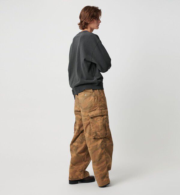 MONKEY TIME「オゾンウォッシュ フレンチテリー クルーネック スウェット」|Tシャツ・カットソー|