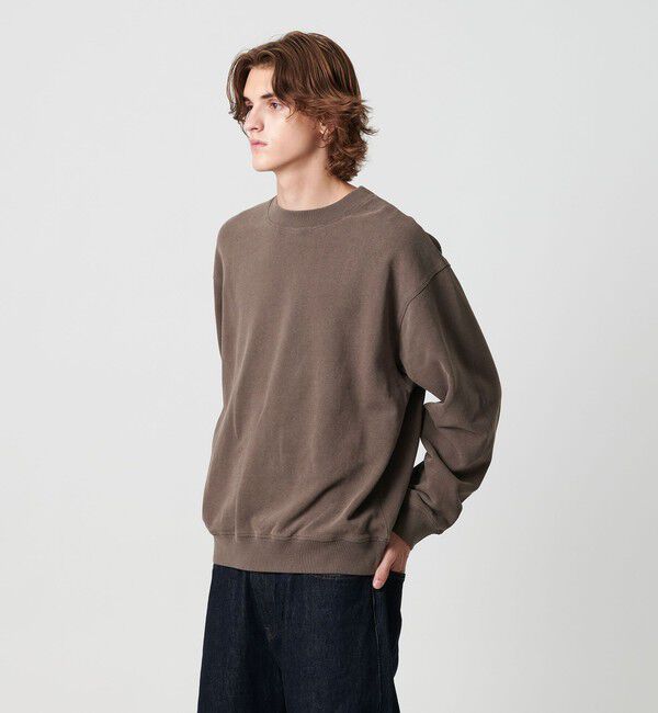 MONKEY TIME「オゾンウォッシュ フレンチテリー クルーネック スウェット」|Tシャツ・カットソー|