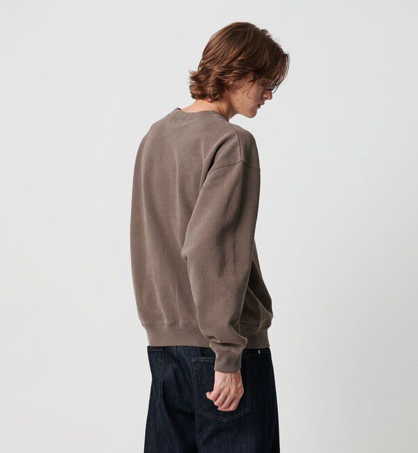 MONKEY TIME「オゾンウォッシュ フレンチテリー クルーネック スウェット」|Tシャツ・カットソー|