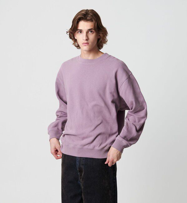 MONKEY TIME「オゾンウォッシュ フレンチテリー クルーネック スウェット」|Tシャツ・カットソー|