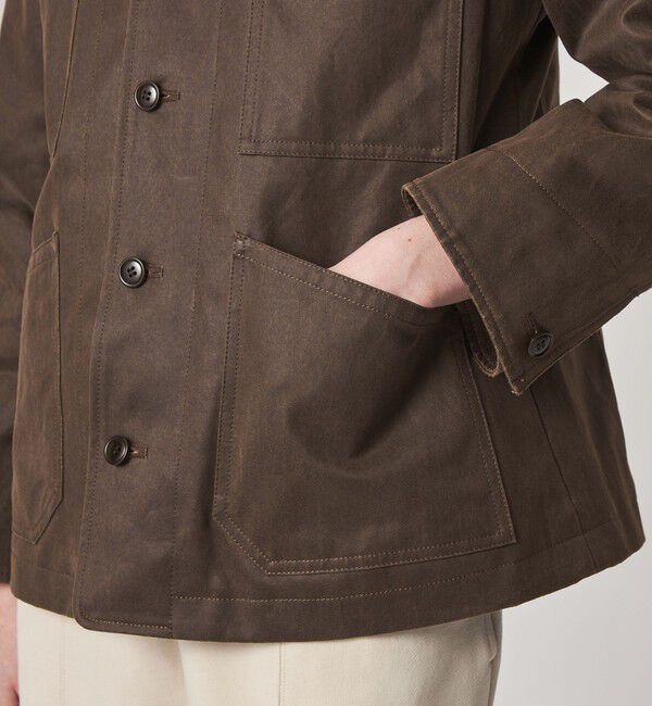 STEVEN ALAN「＜Steven Alan＞クラック ライク ノーカラー ジャケット」|その他|