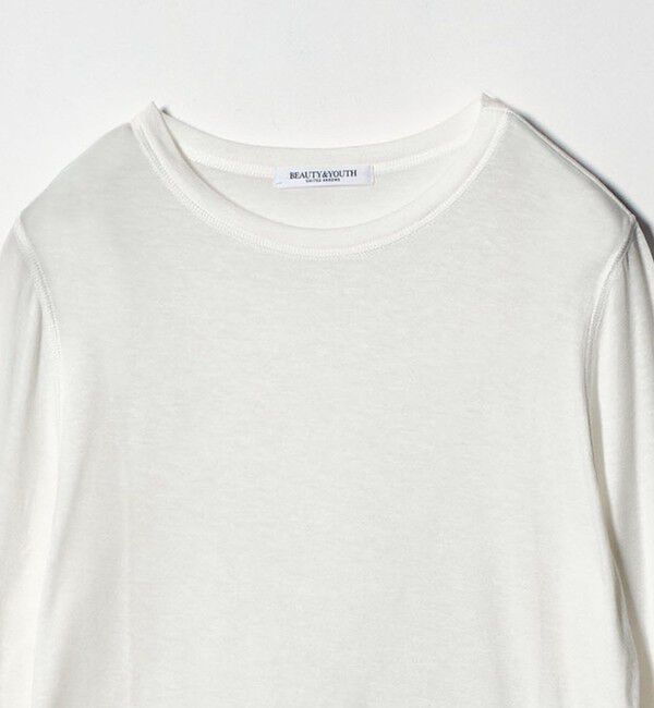 BEAUTY&YOUTH UNITED ARROWS「セルロースブレンド クルーネックカットソー」|Tシャツ・カットソー|